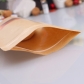 5 pcs Wholesale Food Grade Stand up Ziplock Kraft Pouch Custom Paper Bag Manufacturers